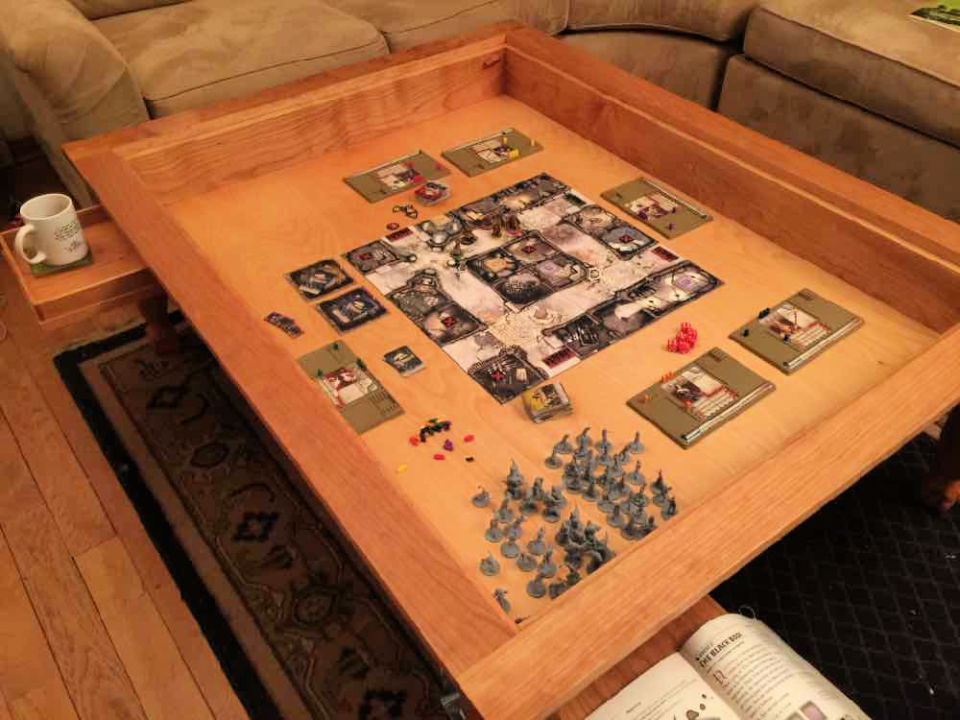 20 Free DIY Gaming Table Plans with PDF Blitsy