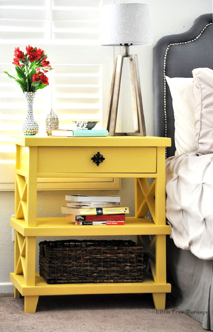 25 Cheap DIY Bedside Table Plans and Ideas Blitsy