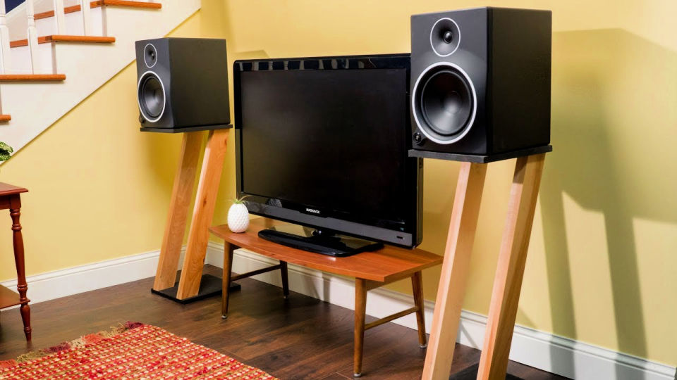 DIY Speaker Stands (15 Ideas) - Blitsy