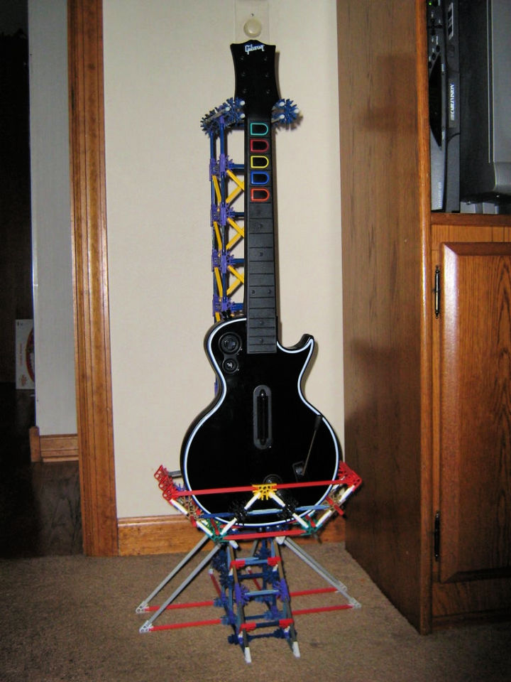 25 Free DIY Guitar Stand Plans To Make One Yourself Blitsy