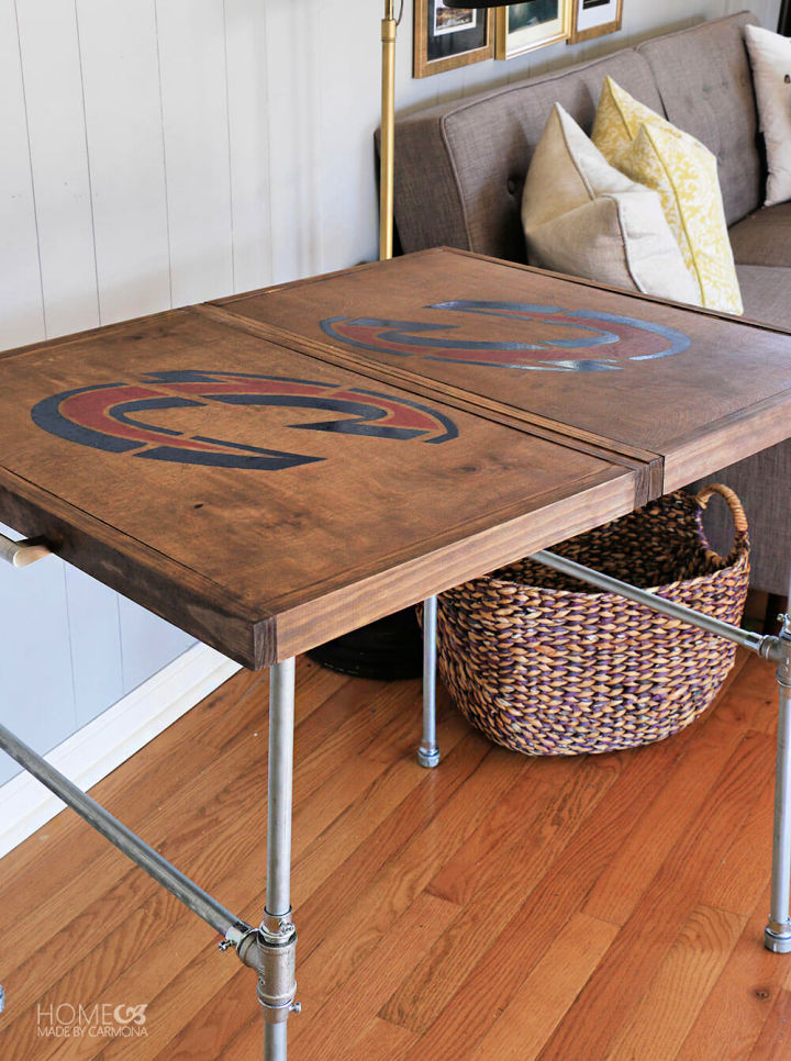 25 Cheap and Useful DIY Folding Table Plans To Save More Space