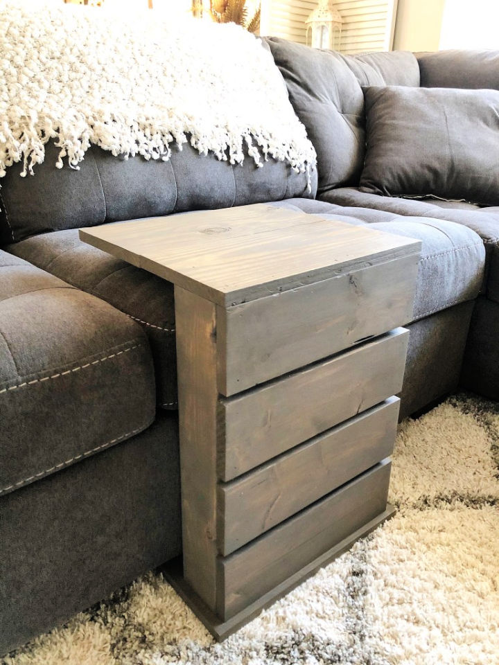 25 DIY Sofa Table Plans to Build your own Behind Couch Table