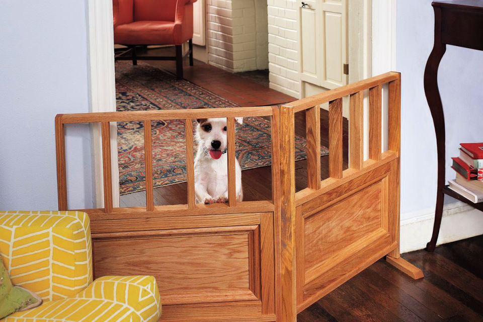 25 DIY Dog Gate Ideas and Plans Install Easy DIY Pet Gate