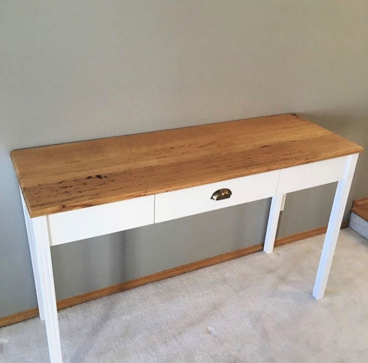 25 DIY Sofa Table Plans to Build your own Behind Couch Table