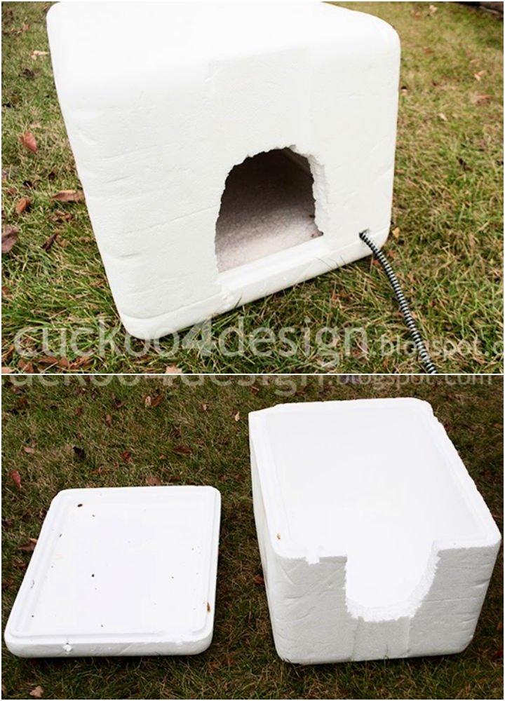 25 Free DIY Outdoor Cat House Plans Outdoor Cat Shelter Blitsy