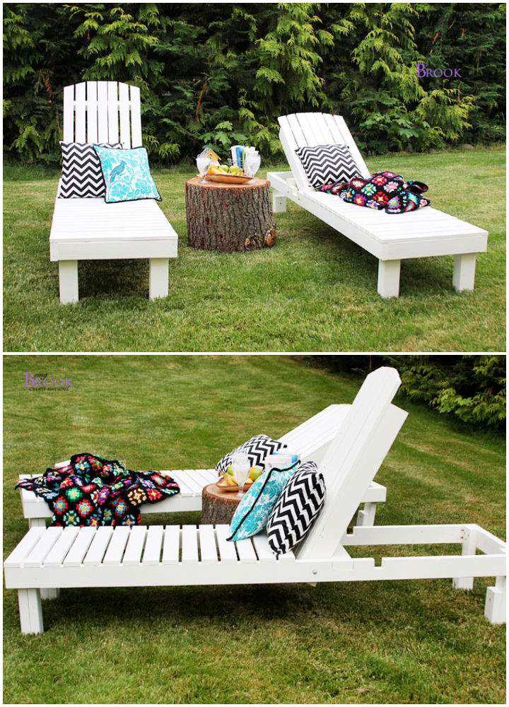 25 Free DIY Chaise Lounge Plans with Easy Instructions - Blitsy