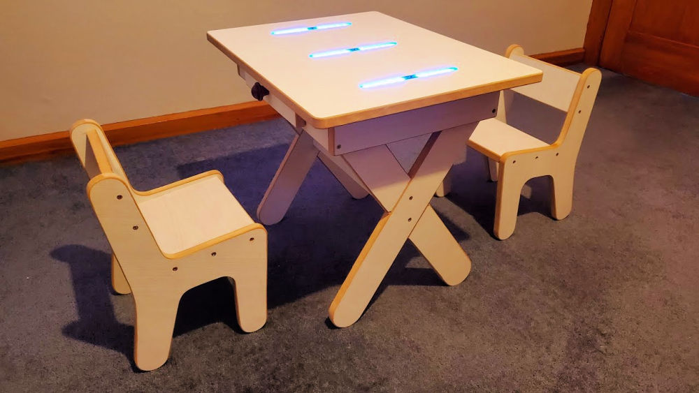 25 DIY Kids Table Plans with Chairs and Storage Option