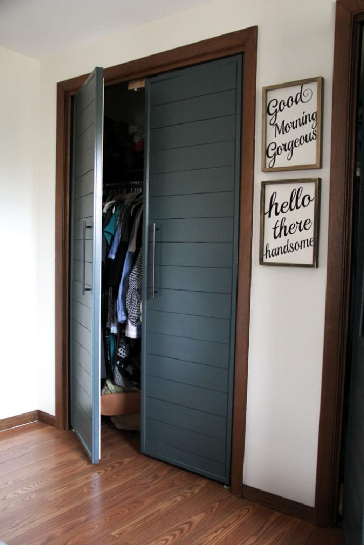 25 DIY Closet Door Ideas on A Budget Blitsy