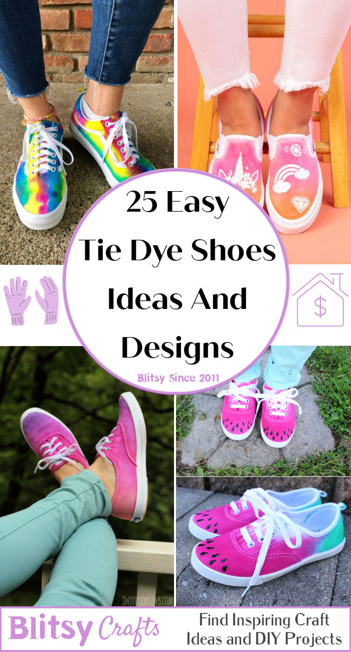 Tie Dye Canvas Shoes
