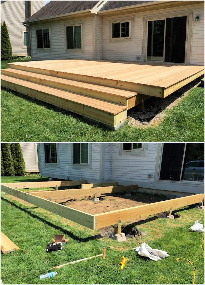 DIY Floating Deck (25 Free Plans) - Blitsy