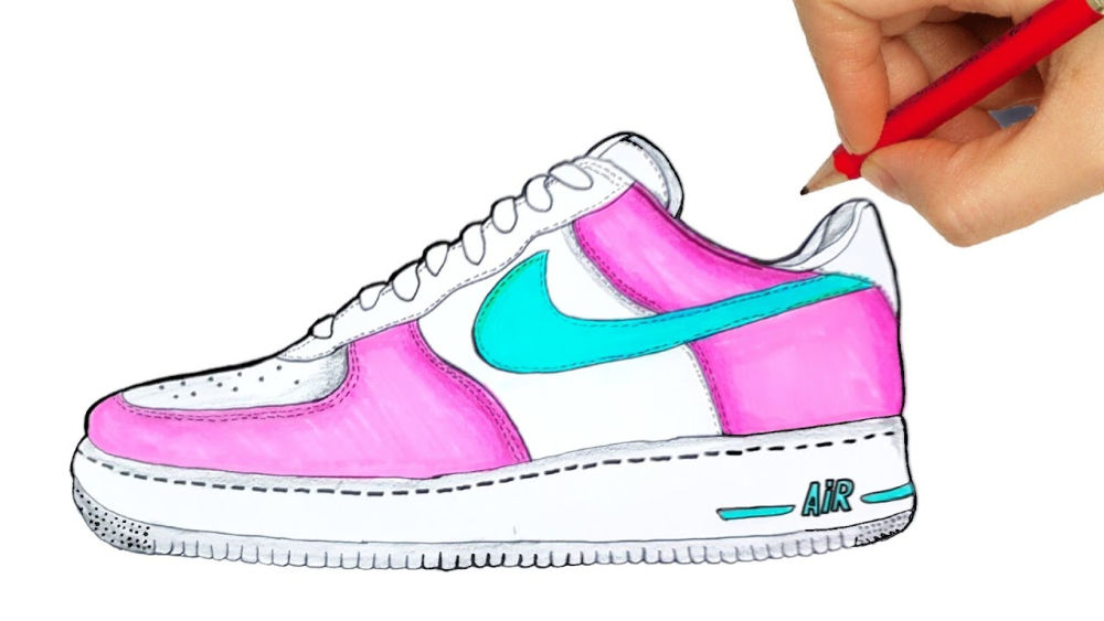 25 Easy Shoes Drawing Ideas - How to Draw a Shoe