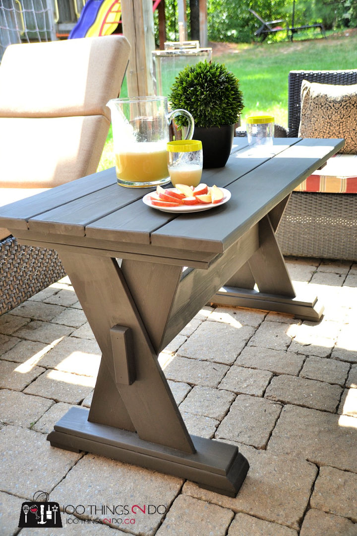 30 Free DIY Outdoor Table Plans (2024 Updated) Blitsy