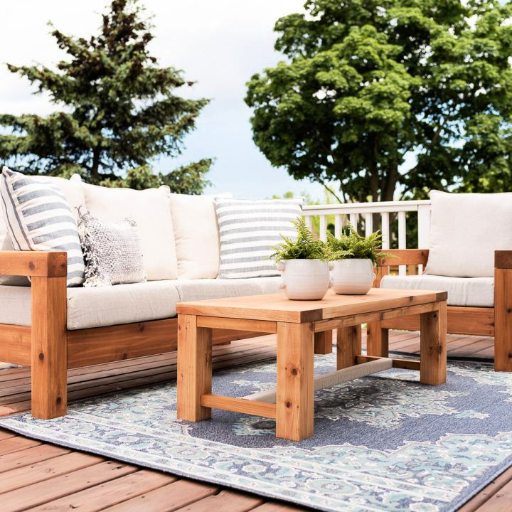 30 Free DIY Outdoor Table Plans (2024 Updated) Blitsy