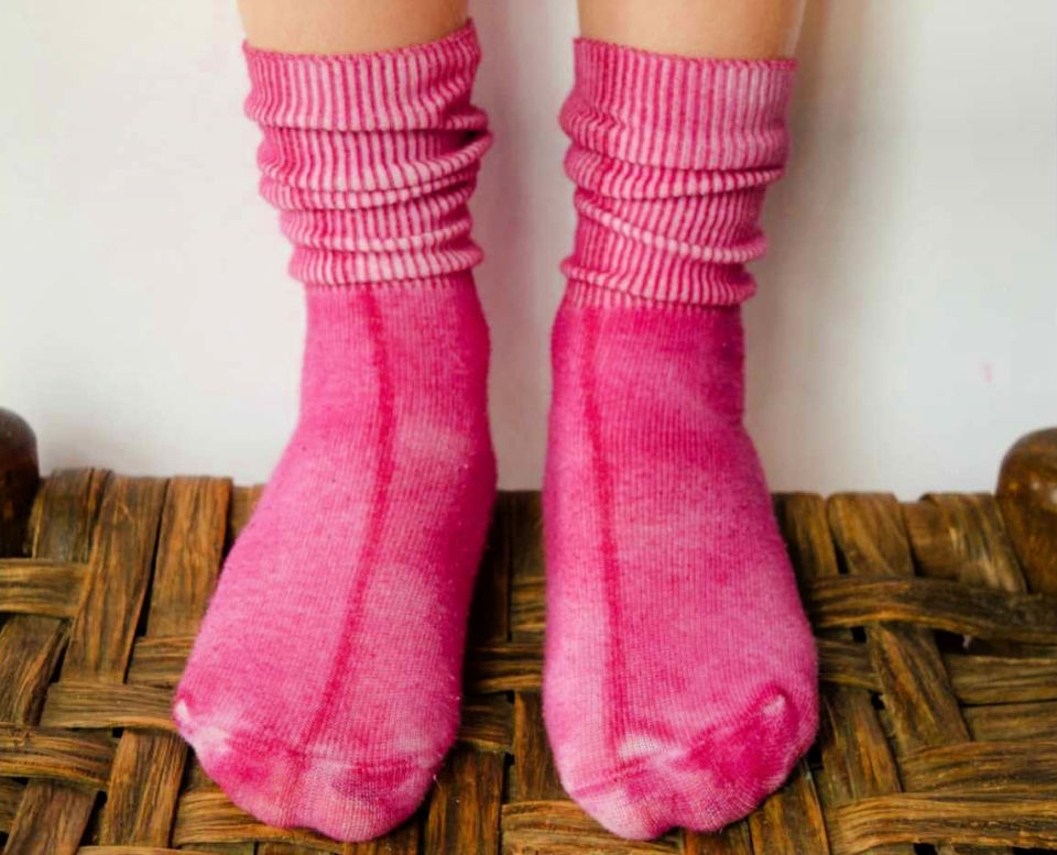 tie dye socks women
