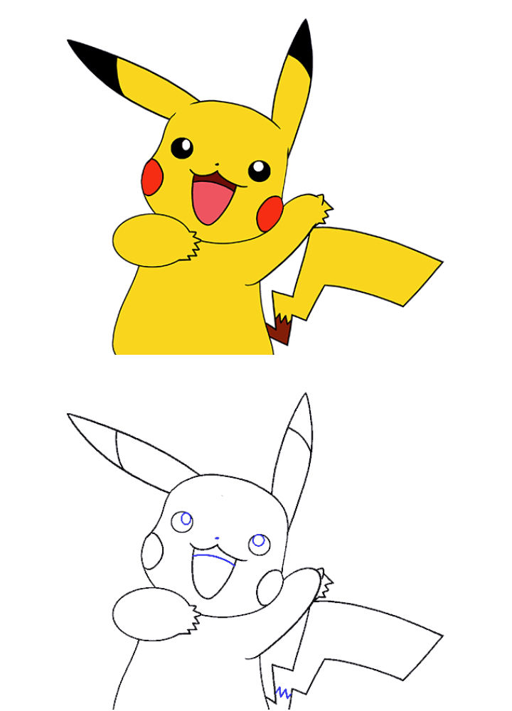 25 Easy Pikachu Drawing Ideas - How To Draw Pikachu