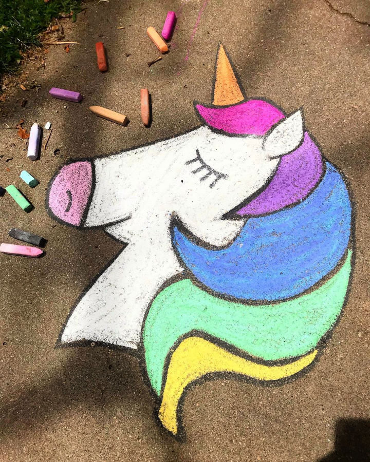 30 Easy Chalk Art Ideas Chalk Drawing Ideas for Sidewalk