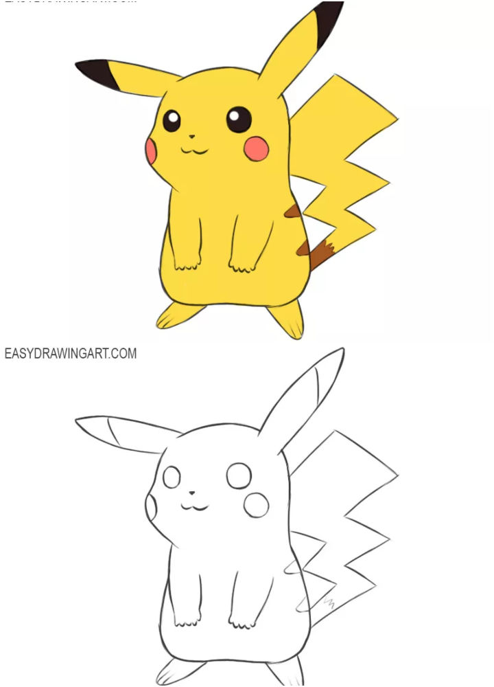 25 Easy Pikachu Drawing Ideas How to Draw Pikachu