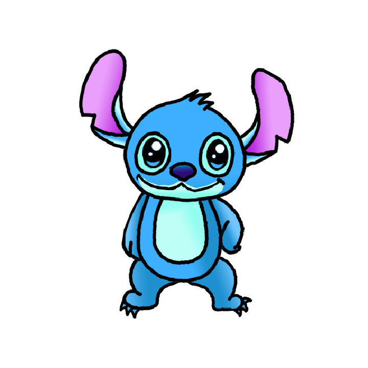 15 Easy Stitch Drawing Ideas - How to Draw Stitch