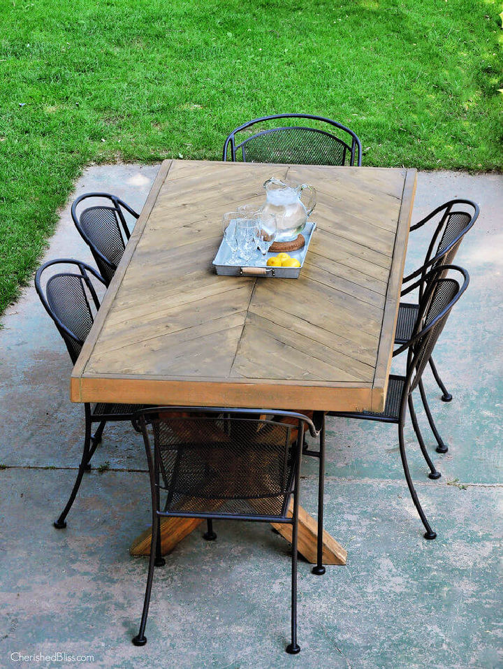 30 Free DIY Outdoor Table Plans (2024 Updated) Blitsy