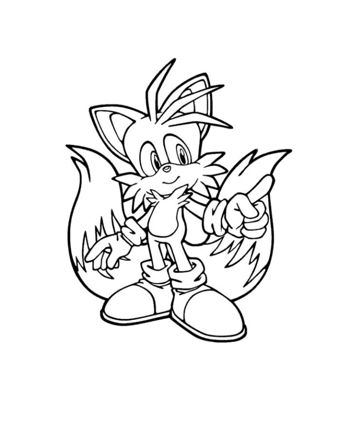 25 Free Sonic Coloring Pages for Kids and Adults