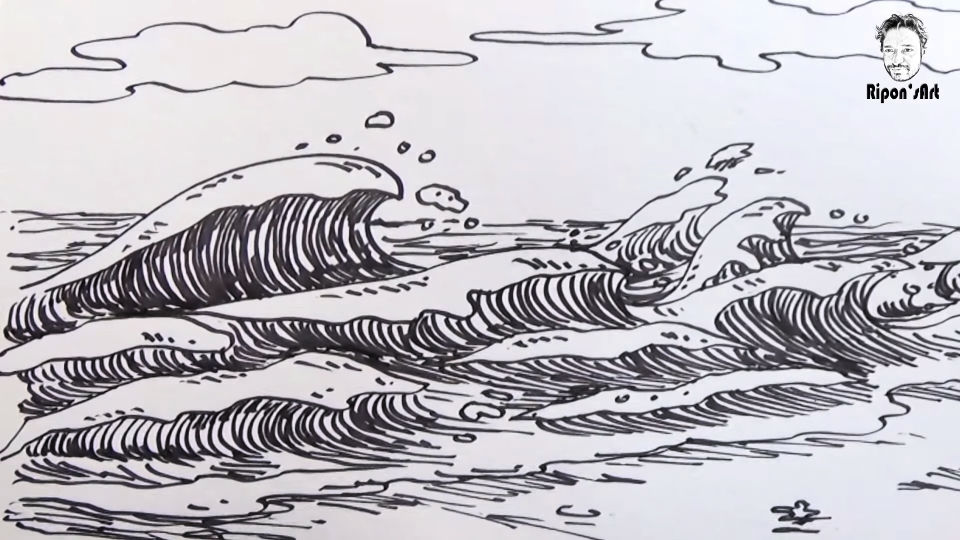 18-easy-wave-drawing-ideas-how-to-draw-a-wave