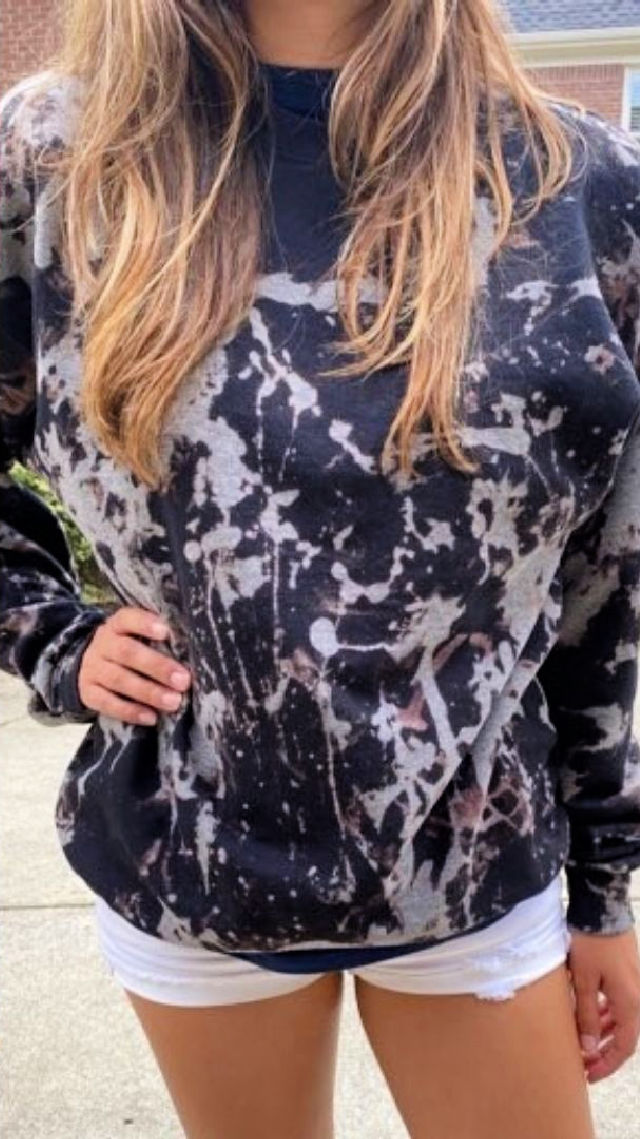 sweatshirt tie dye patterns