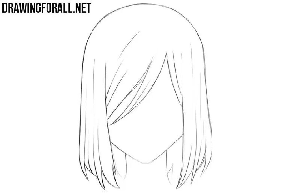 25 Easy Hair Drawing Ideas - How to Draw Hair - Blitsy