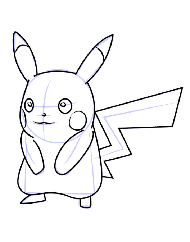 25 Easy Pikachu Drawing Ideas - How to Draw Pikachu