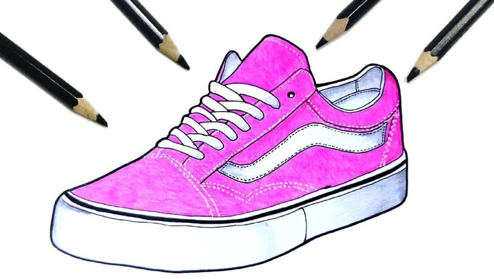 25 Easy Shoes Drawing Ideas - How to Draw a Shoe