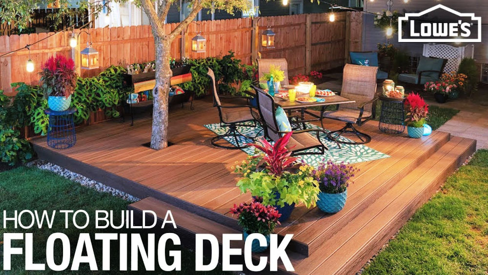 DIY Floating Deck (25 Free Plans) - Blitsy