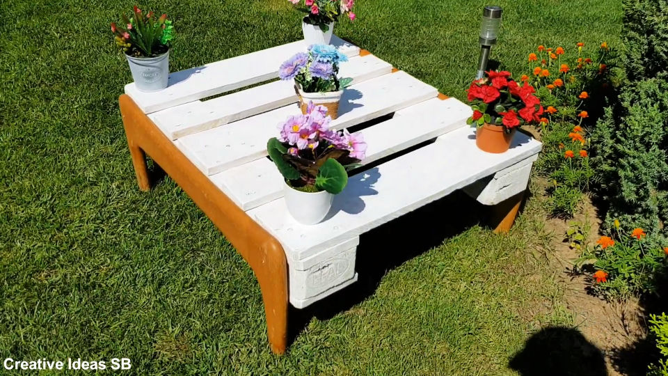 40 Simple Wood Pallet Table Plans and Ideas to DIY - Blitsy