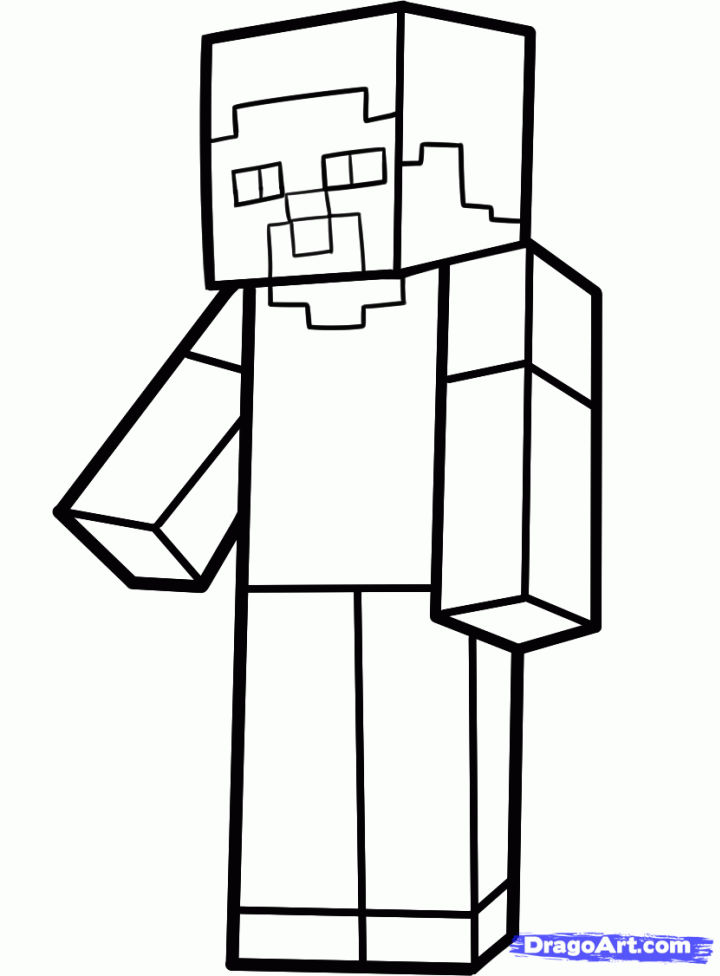 25 Free Minecraft Coloring Pages for Kids and Adults