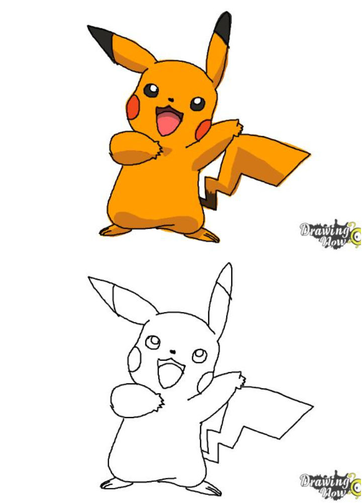 25 Easy Pikachu Drawing Ideas How To Draw Pikachu 