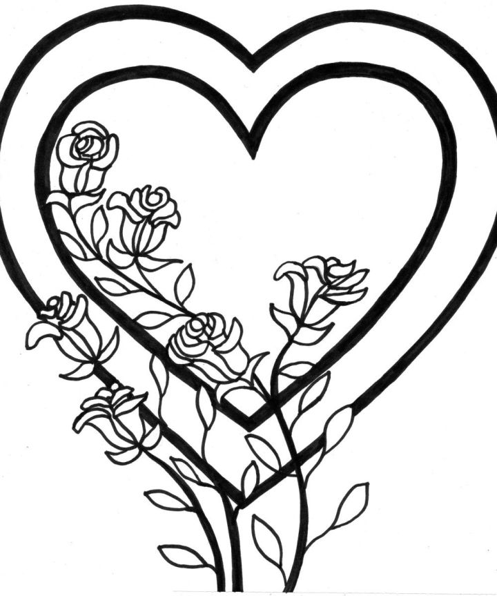 25 Free Flower Coloring Pages for Kids and Adults