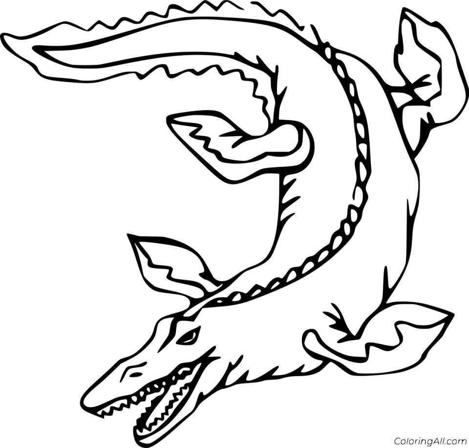 25 Free Dinosaur Coloring Pages for Kids and Adults