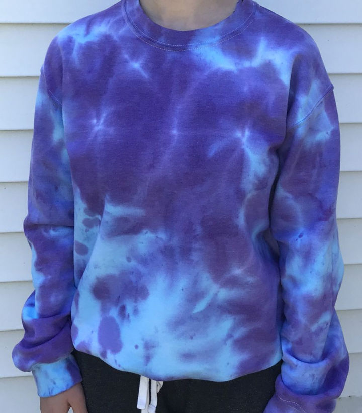 sweatshirt tie dye patterns