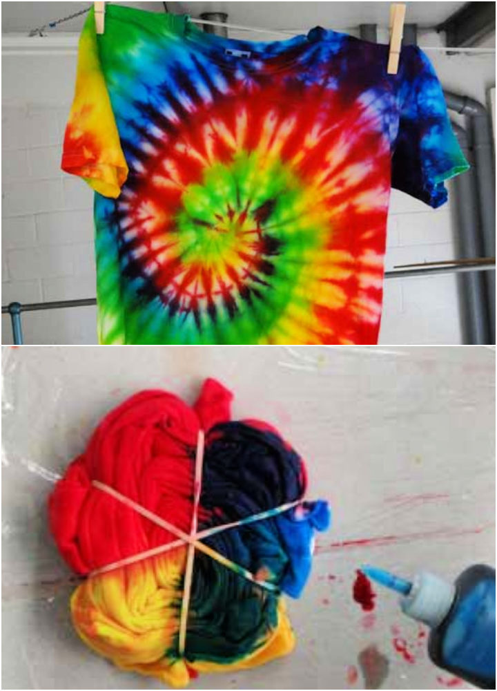 Spiral Tie Dye Patterns How To Do Spiral Tie Dye