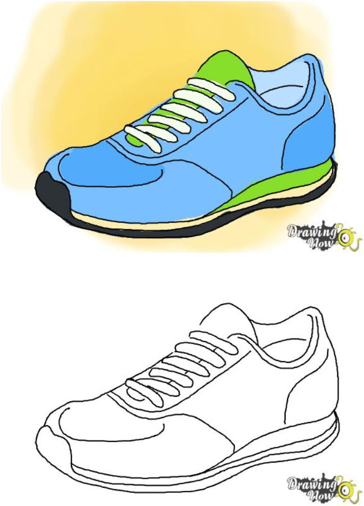 25 Easy Shoes Drawing Ideas How to Draw a Shoe