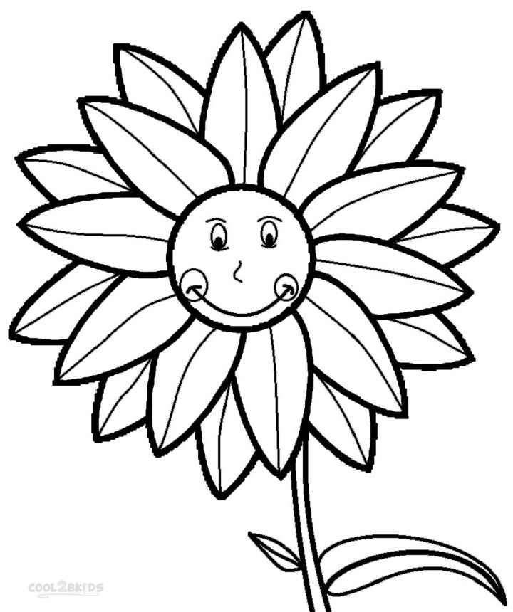 25 Free Flower Coloring Pages for Kids and Adults