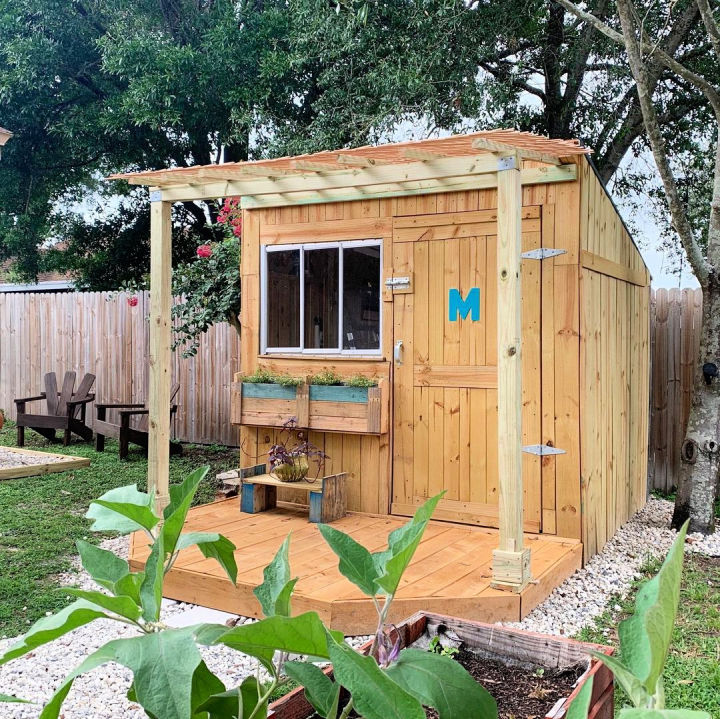 25 Free DIY Wood Pallet Shed Plans with PDF Instructions