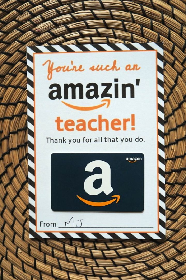 25 DIY Teacher Appreciation Cards - Teacher Card Ideas