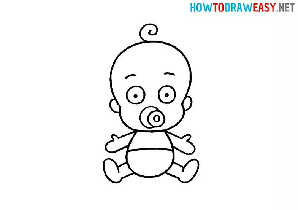 15 Easy Baby Drawing Ideas How to Draw a Baby