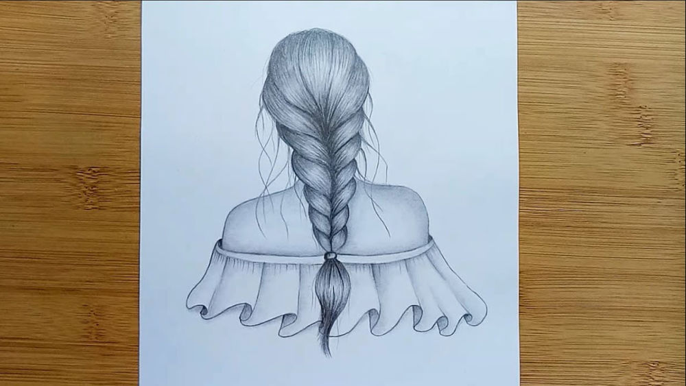 20 Easy Braid Drawing Ideas - How To Draw Braids and Box Braids