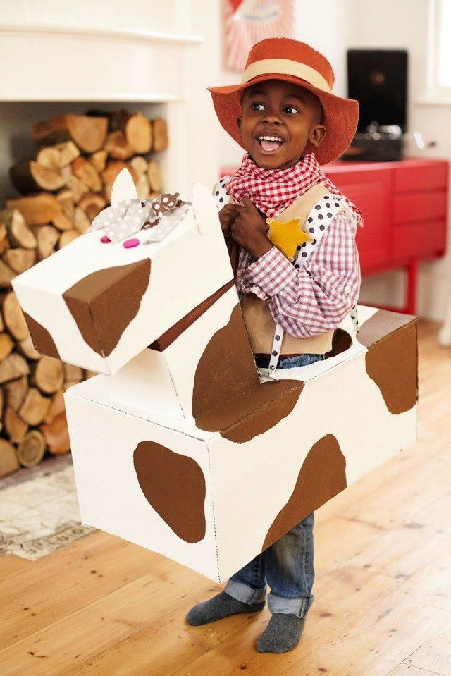 20 DIY Cowgirl Costume Ideas For Halloween 2024 Blitsy   Cowboy And Horse Halloween Costume 