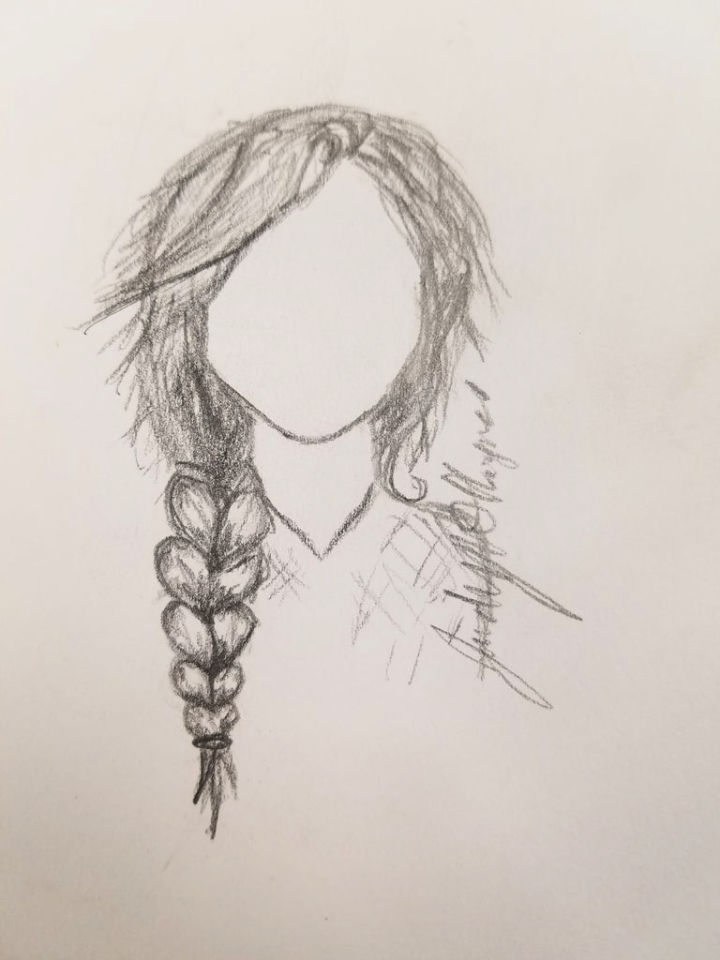 20 Easy Braid Drawing Ideas - How To Draw Braids and Box Braids