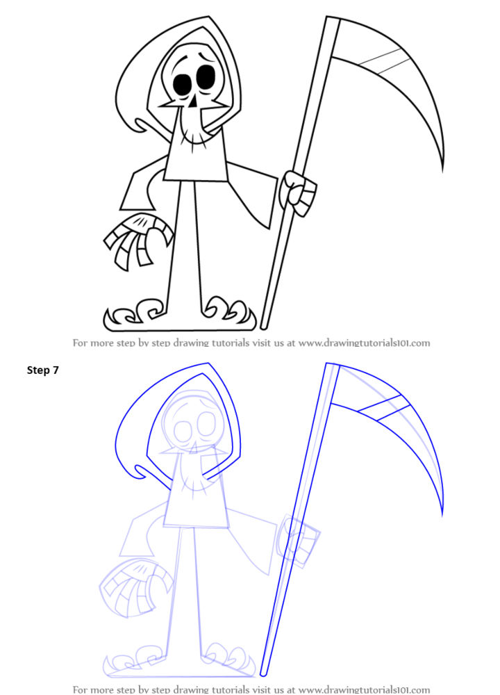 20 Easy Grim Reaper Drawing Ideas Cool Grim Reaper Drawings