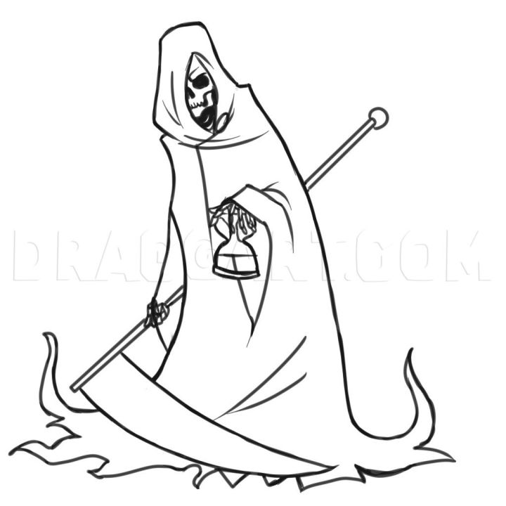 20 Easy Grim Reaper Drawing Ideas Cool Grim Reaper Drawings 7794