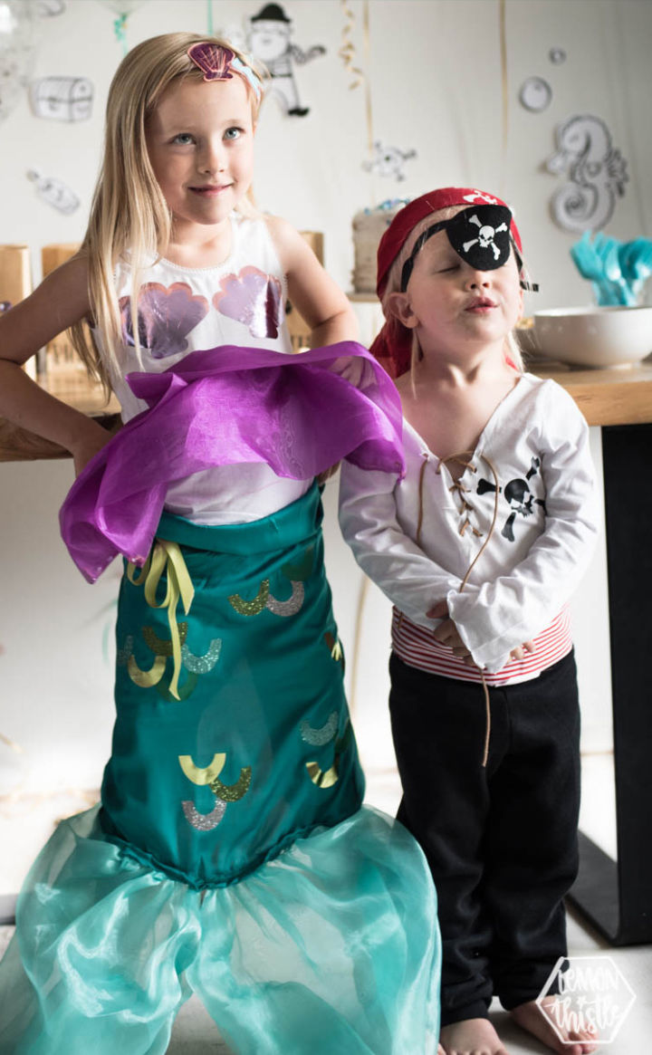 25 Last Minute DIY Pirate Costume Ideas 2024 Blitsy   Mermaid And Pirate Costumes With Cricut 