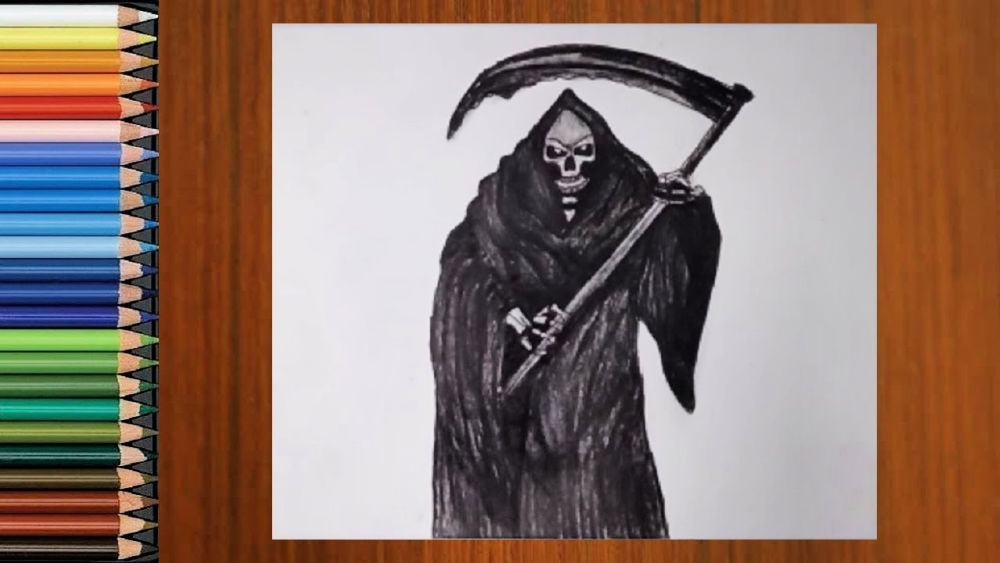 20 Easy Grim Reaper Drawing Ideas - Cool Grim Reaper Drawings