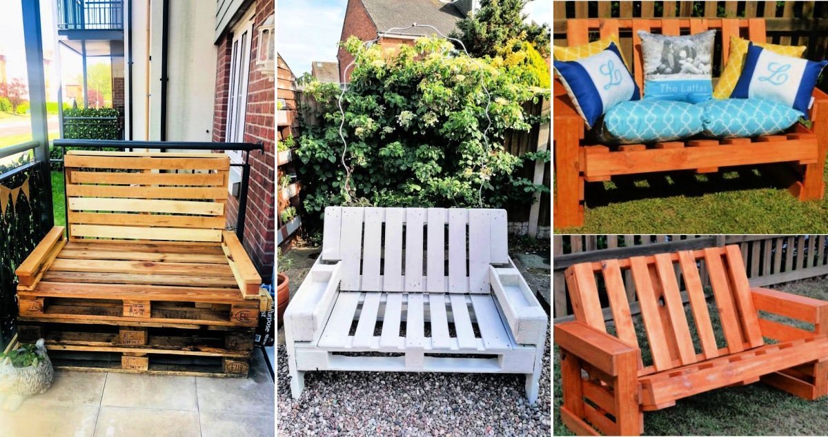 40 Diy Wood Pallet Bench Plans And Ideas Blitsy
